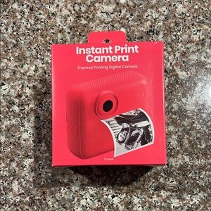Instant Print Camera - Pink